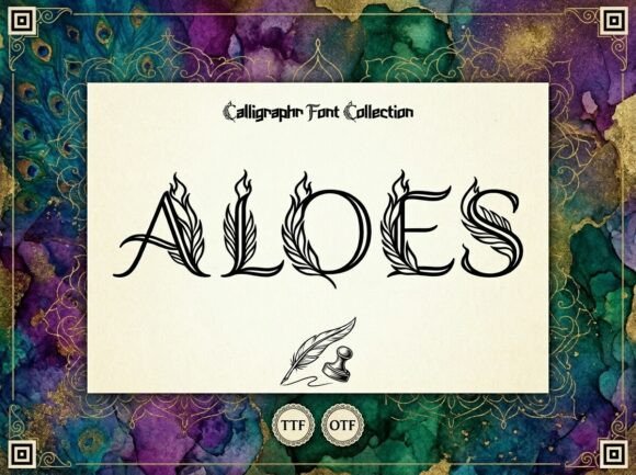 Aloes: Elegant Display Typography for Artisanal Brands