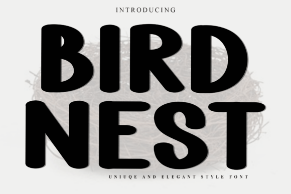 Bird Nest Font: A Guide to Soft, Natural Typography