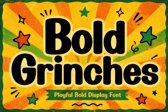 Bold Grinches: Strategic Typography for Playful Brand Positioning