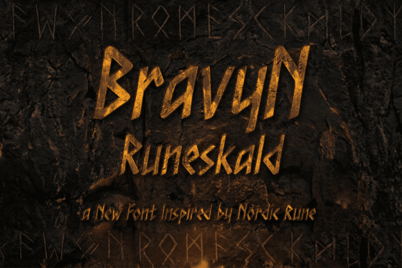 Bravyn Runeskald: Unleashing Raw Power in Visual Identity