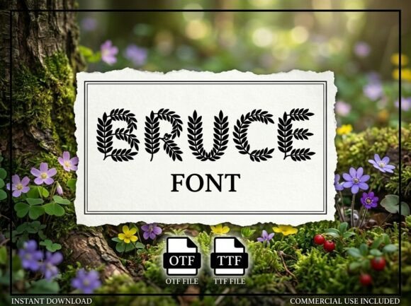 Bruce: Elevating Visual Identity with Avant-Garde Typography