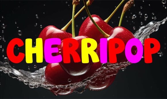 Cherripop: Bold Display Font for Vibrant Designs