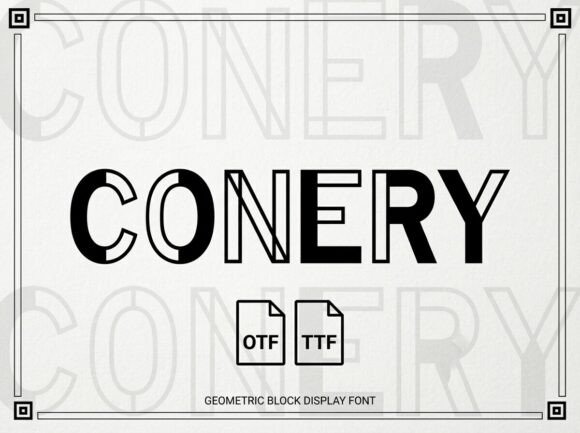 Conery: A Practical Guide to Using This All-Caps Display Typeface Effectively