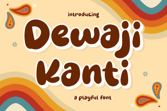 Dewaji Kanti: Integrating Chunky Retro Warmth into Modern Visual Identity