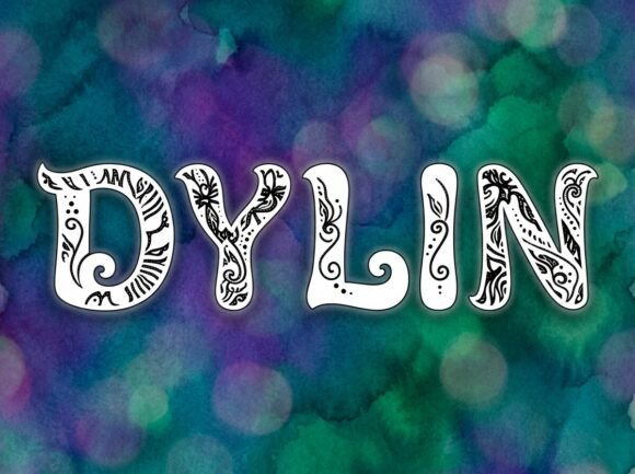 Dylin: Elevating Brand Identity with Bold Decorative Typography