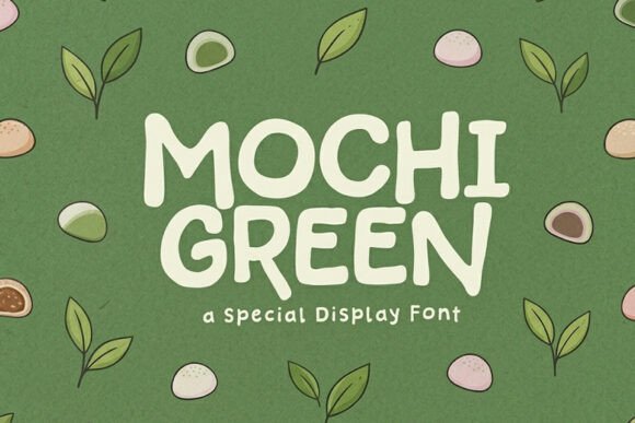 Elevating Visual Identity with the Mochi Green Display Font