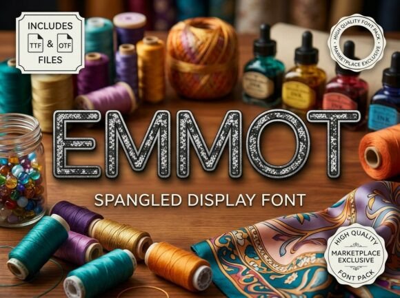 Emmot Font: Elevating Visual Identity with Bold Display Type