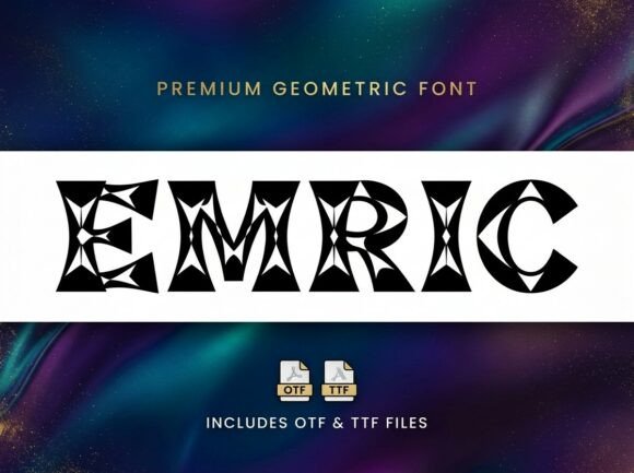 Evaluating Emric: A Practical Guide to Using This All-Caps Decorative Display Font