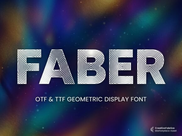 Faber: Mastering the Art of Uppercase Display Typography