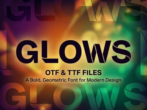 Glows: Evaluating an All-Caps Decorative Display Font