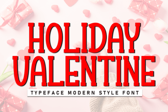 Holiday Valentine Font Design Guide