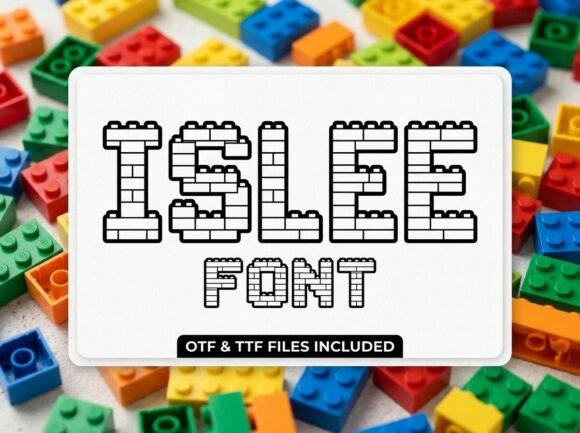 Islee: A Bold Decorative Font for High-Impact Design