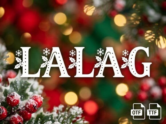 Lalag Font: Elevating Visual Identity with Bold Display Type