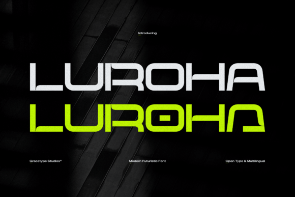 Luroha: Strategic Typography for High-Velocity Brand Identities