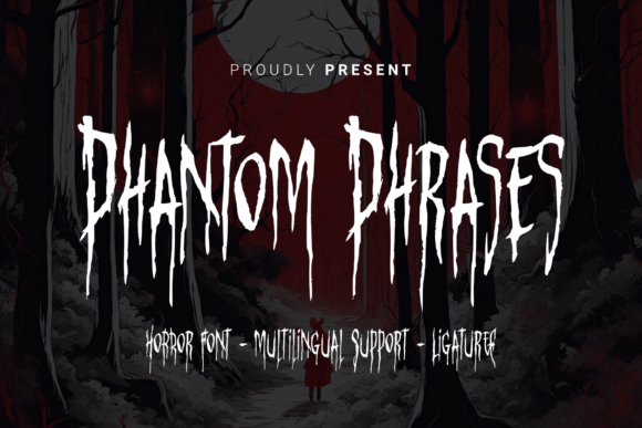Phantom Phrases: Typography for Horror Design