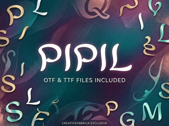 Pipil: Bold Decorative Display Font