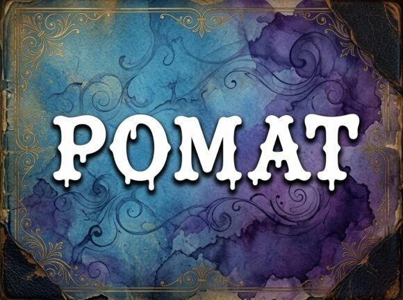 Pomat: Mastering High-Impact Design with an All-Caps Decorative Typeface