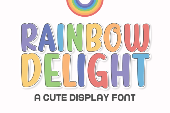 Rainbow Delight: A Practical Guide to Using Whimsical Handwritten Typography