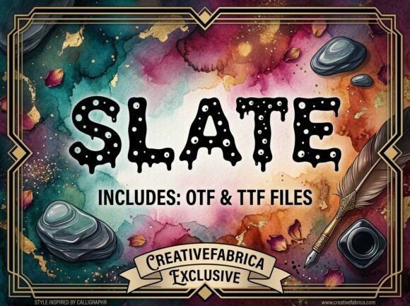 Slate Font: Mastering Dark Aesthetics in Design