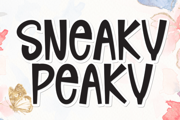 Sneaky Peaky: Infusing Digital Design with Handwritten Warmth