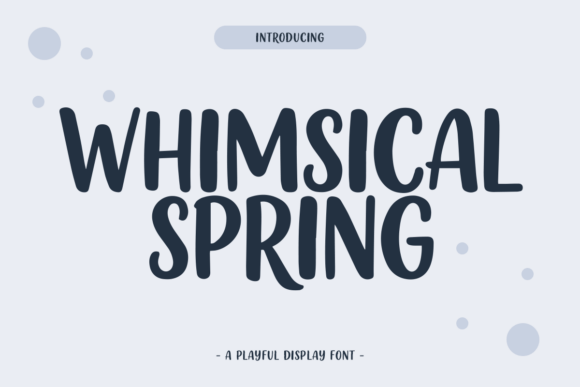 Whimsical Spring: Fresh Typography